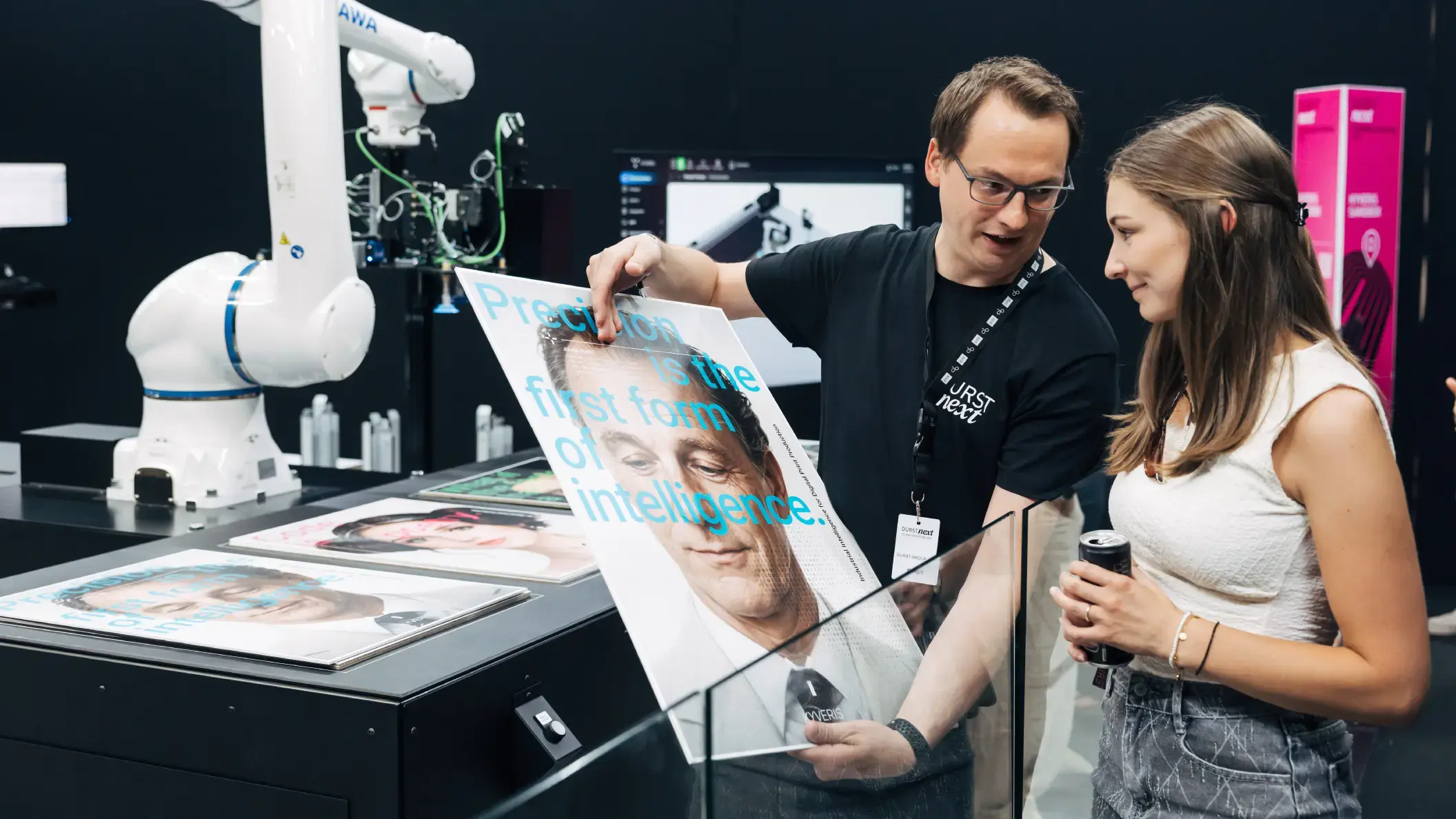 Kyveris, Sampleprint Druckbeispiel Beurteilung Robotic